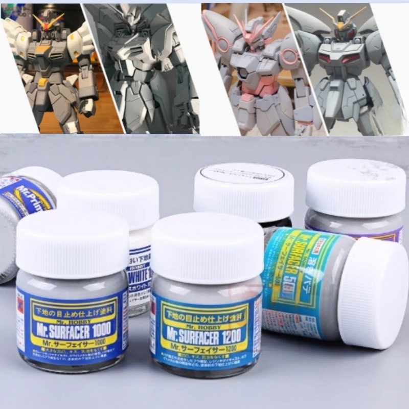 Tamiya Model Paint Set - 40ml Water Based Primer for Filling