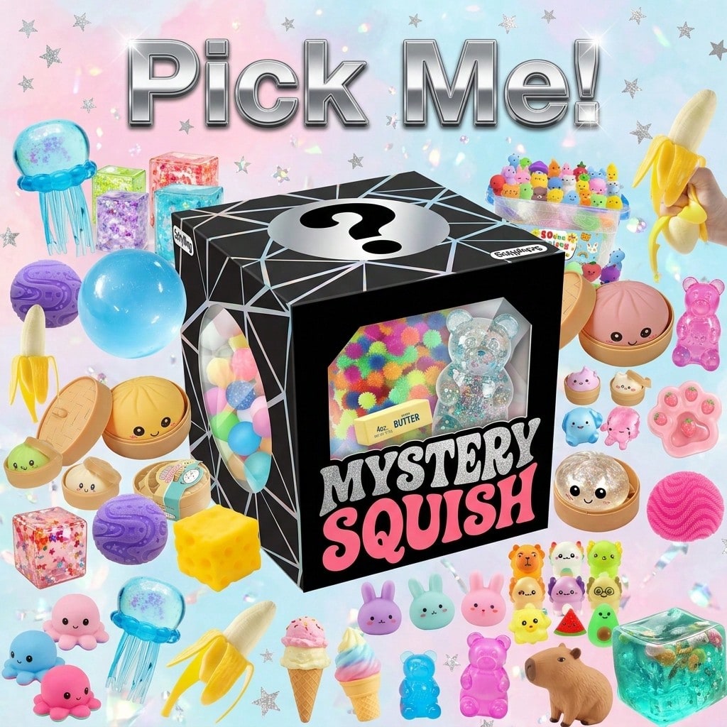 Soft Cute Squishy Blind Box –  - Mystery Box Blind Bag recension och pris