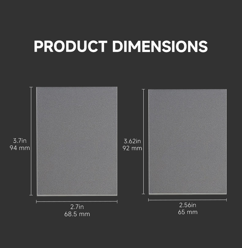 68.5x94mm/65x92mm Premium Clea - Card Penny Sleeve recension och pris