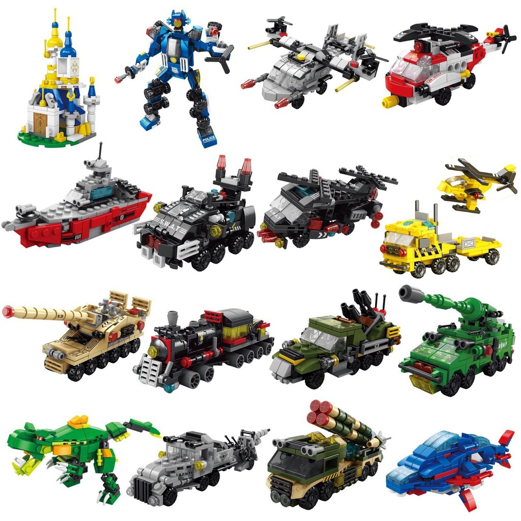 6 IN 1 City Engineering Car Po - Lego Set City recension och pris