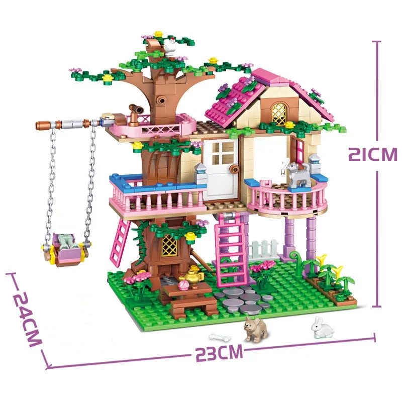Friends City Tree House Summer - Lego Set City recension och pris