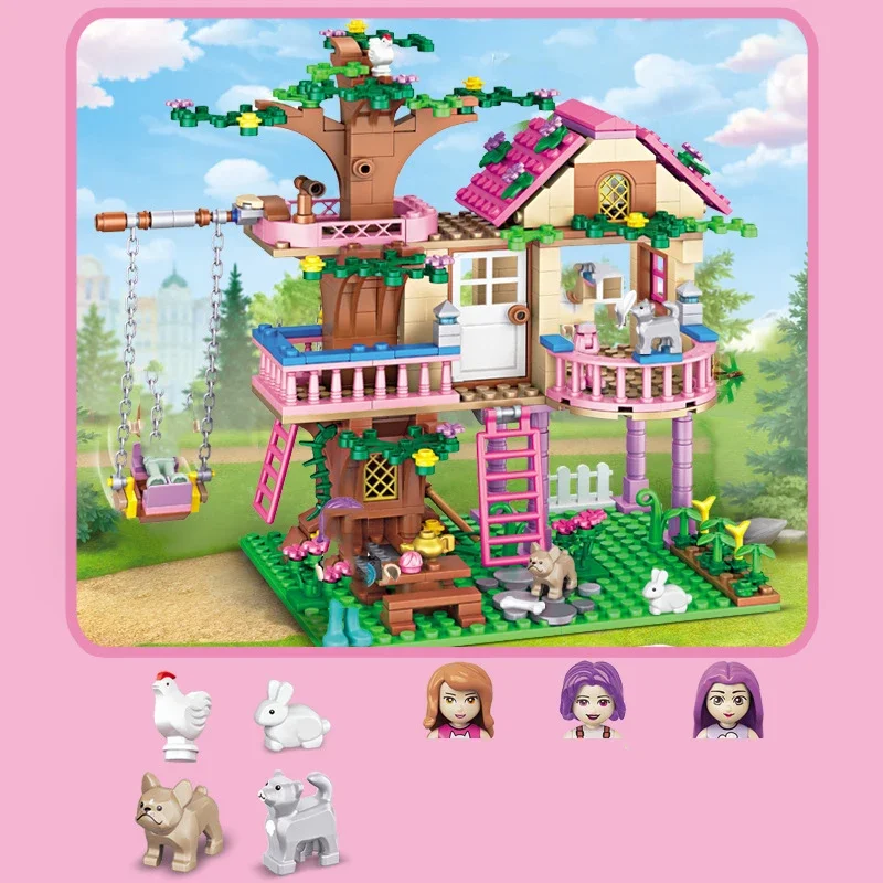 Friends City Tree House Summer - Lego Set City recension och pris