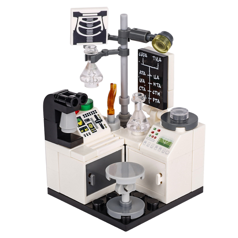 MOC City Laboratory Lab Buildi - Lego Set Creator recension och pris