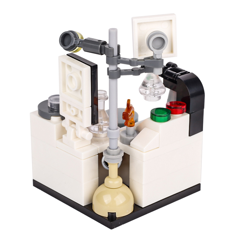 MOC City Laboratory Lab Buildi - Lego Set Creator recension och pris