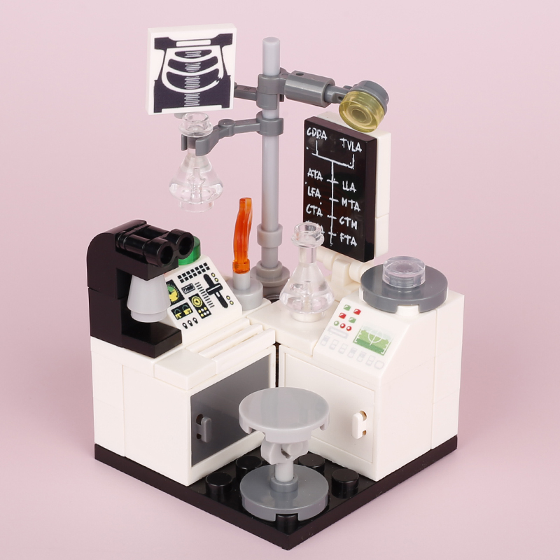 MOC City Laboratory Lab Buildi - Lego Set Creator recension och pris