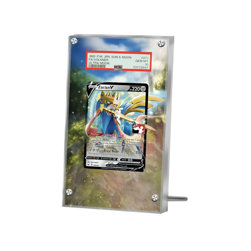Pokemon Cards Display PTCG Zac - Display Case Acrylic recension och pris