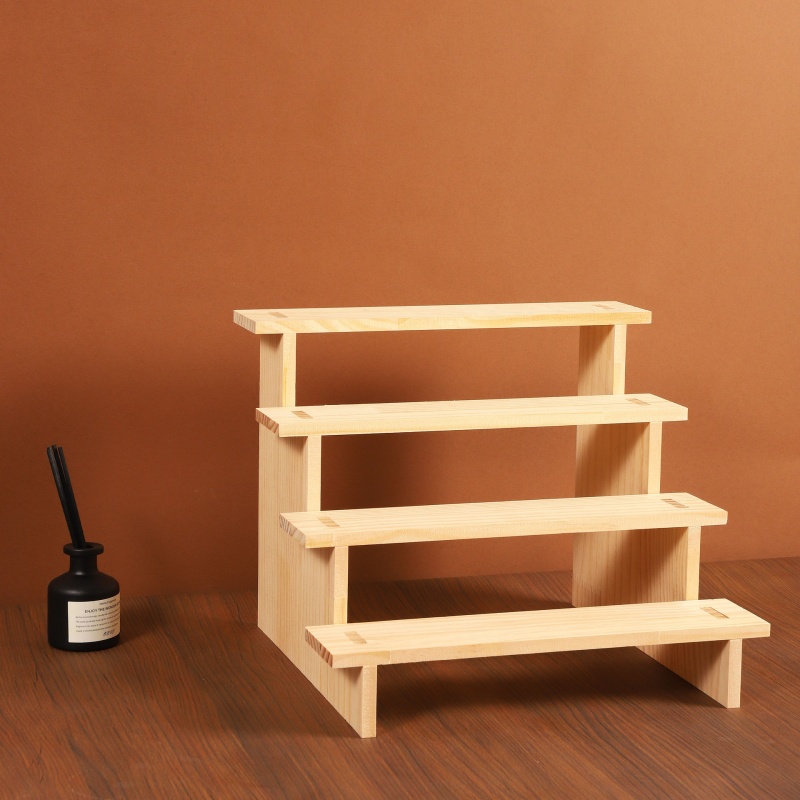 Wood Display Riser Wood Displa - Display Risers Set recension och pris