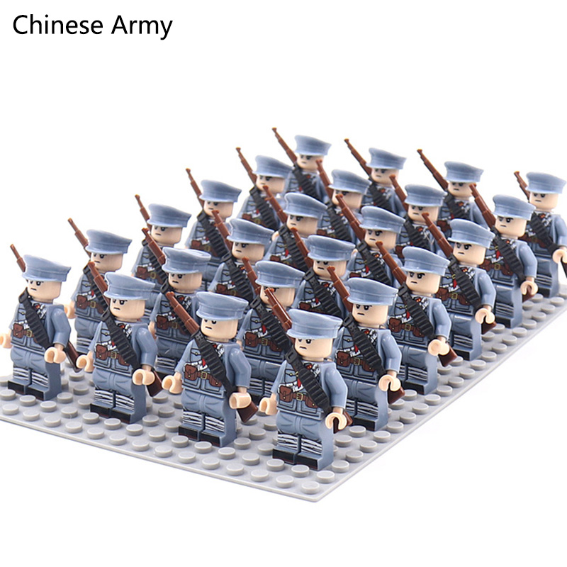 WW2 24pcs/Lot Military Soldier - Lego Set Creator recension och pris