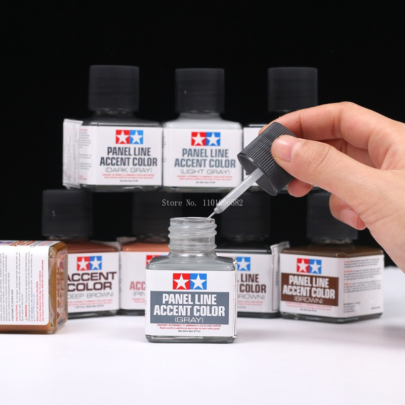 40ml Panel Line Accent Color E - Tamiya Model Paint Set recension och pris