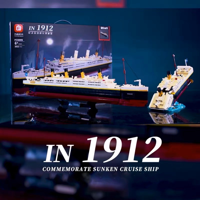 Creative Ideas Titanic Model C - Lego Set City recension och pris