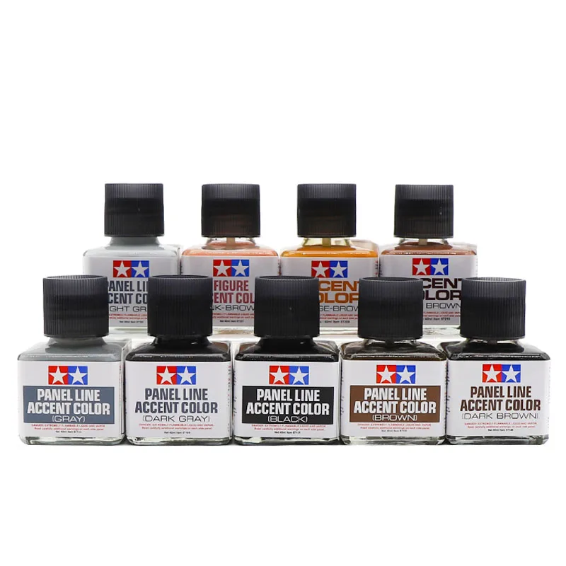 TAMIYA 87131-87210 Panel Line  - Tamiya Model Paint Set recension och pris