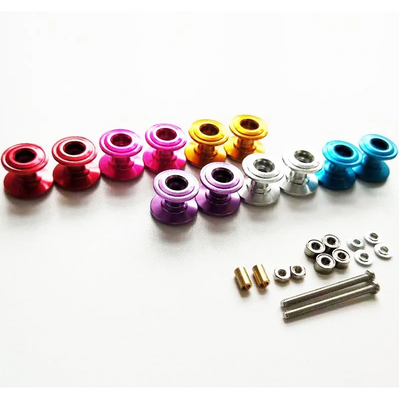 2Pcs 12-13mm Double Guide Roll - Tamiya Model Mini 4Wd recension och pris