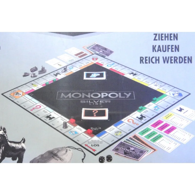 Hasbro Monopoly Figure Silvery - Hasbro Game Monopoly recension och pris