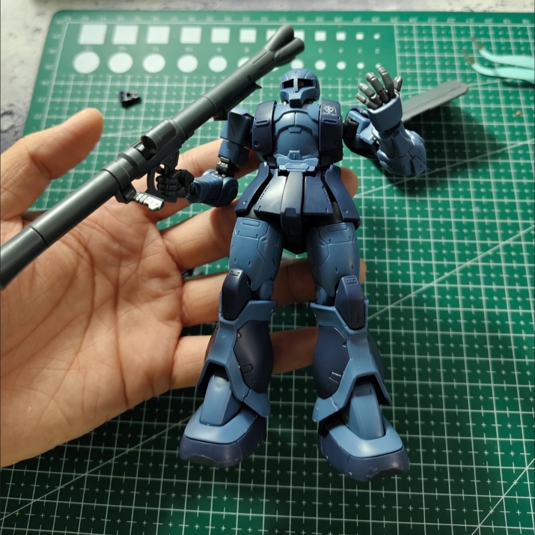GTO MS-05 HG 1/144 Zaku Black  - Bandai Model Gundam Hg recension och pris