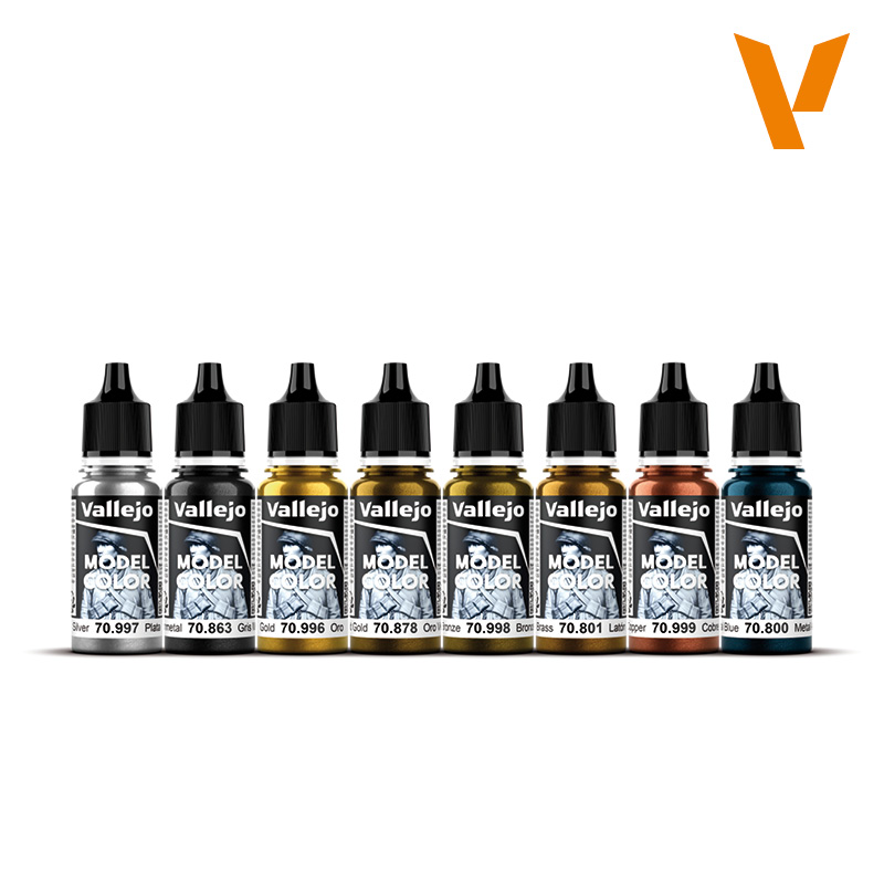 Vallejo 70118 Metallic Color E - Tamiya Model Paint Set recension och pris