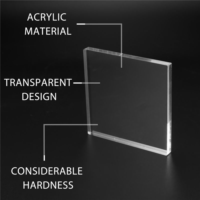 DT19 10Pc Clear Acrylic Stamp  - Display Risers Set recension och pris