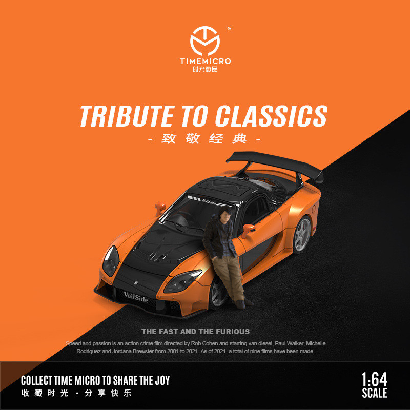 TimeMicro-TM 1/64 Fast and Fur - Die Cast Car 1 64 recension och pris