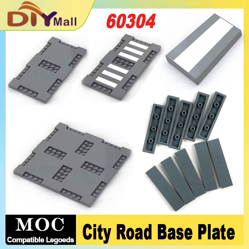 MOC City Road Baseplate Set Fl - Lego Set Creator recension och pris