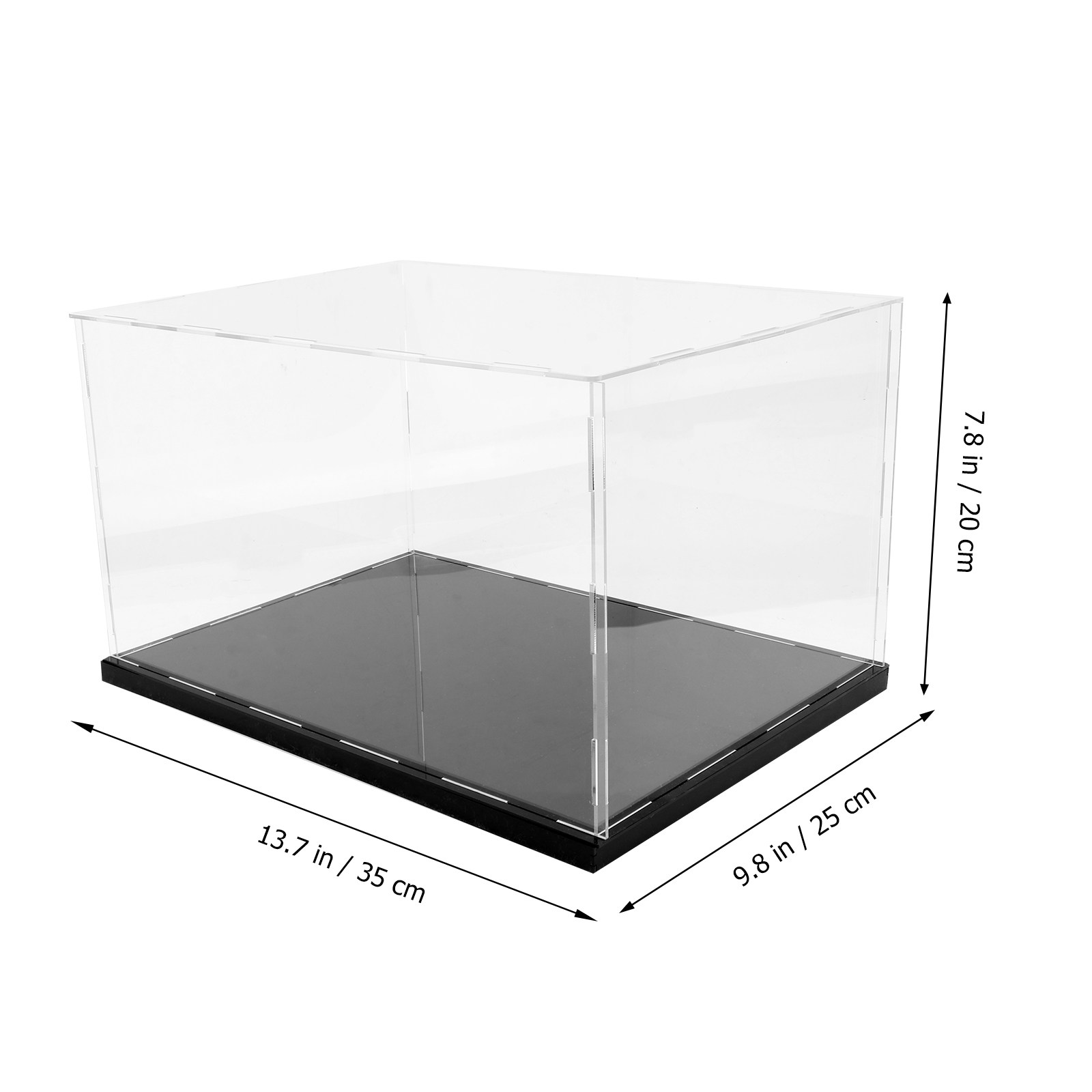 1Pcs Acrylic Display Box Trans - Display Case Acrylic recension och pris