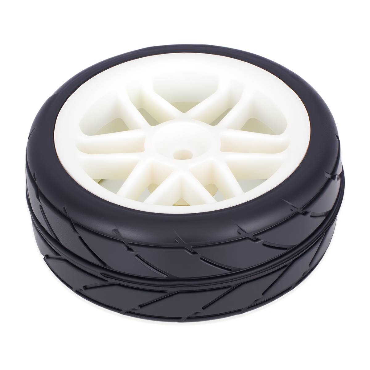 Pre-Glued RC Wheels Tires Set  - Tamiya Model Rc Car recension och pris