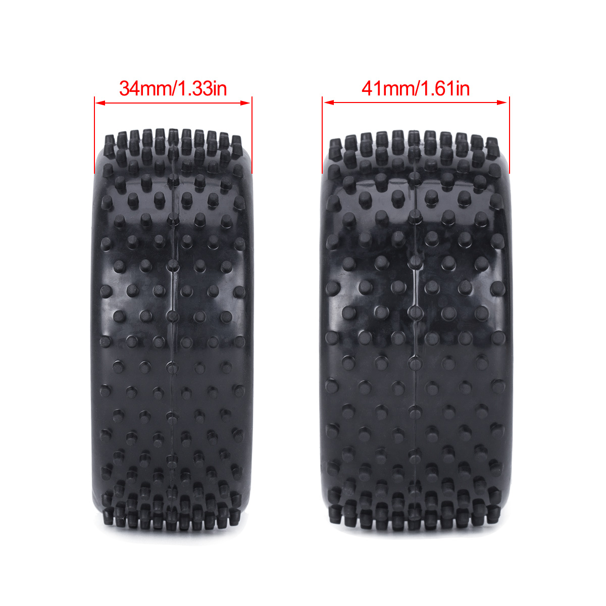 Rc Rally Tires for 1/10 Wltoys - Tamiya Model Rc Car recension och pris