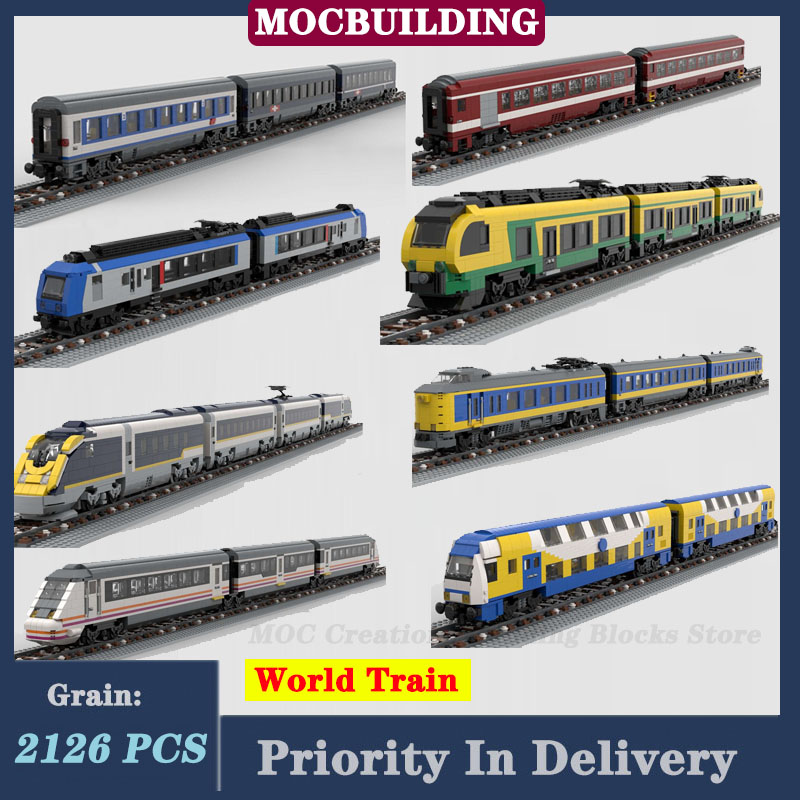 MOC City 220 Class Diesel Trai - Lego Set City recension och pris
