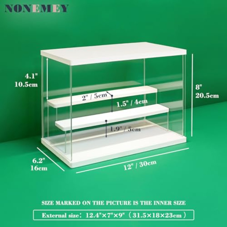 Clear Acrylic Display Case Sta - Display Case Acrylic recension och pris