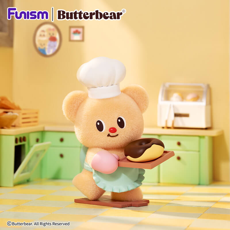 FUNISM Butterbear Happy Day Se - Vinyl Figure Blank recension och pris