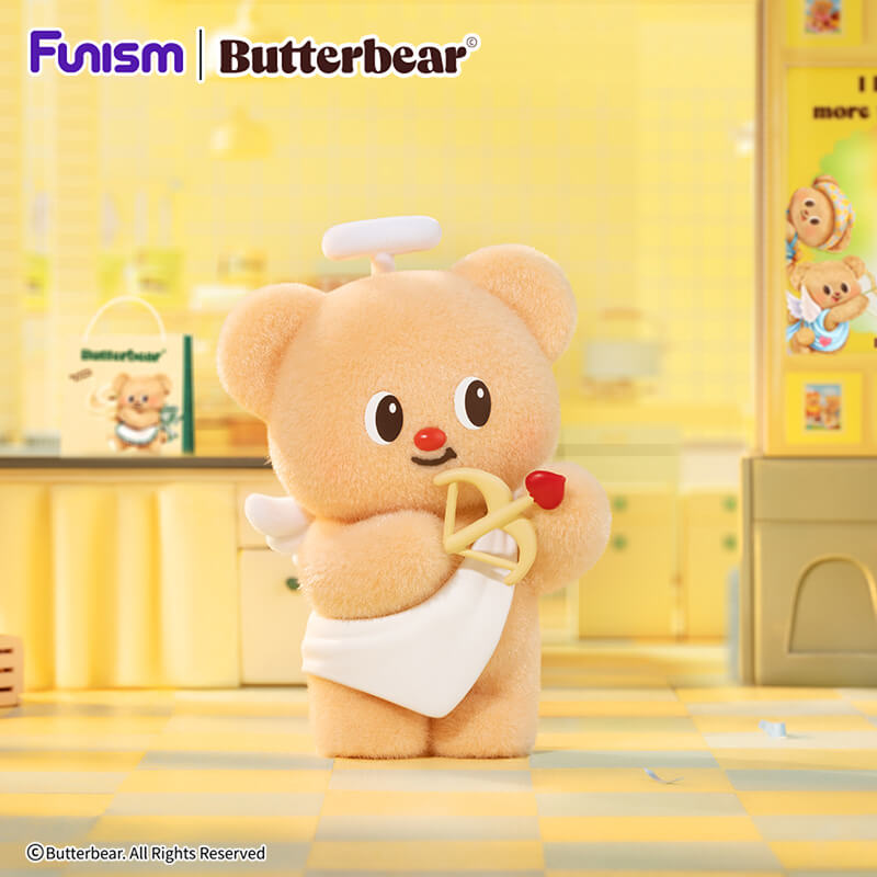 FUNISM Butterbear Happy Day Se - Vinyl Figure Blank recension och pris